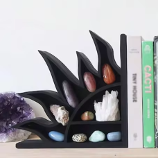 Органайзер для прикрас, підставка для книг з дерева, дизайн у вигляді Сонце, 20×20см