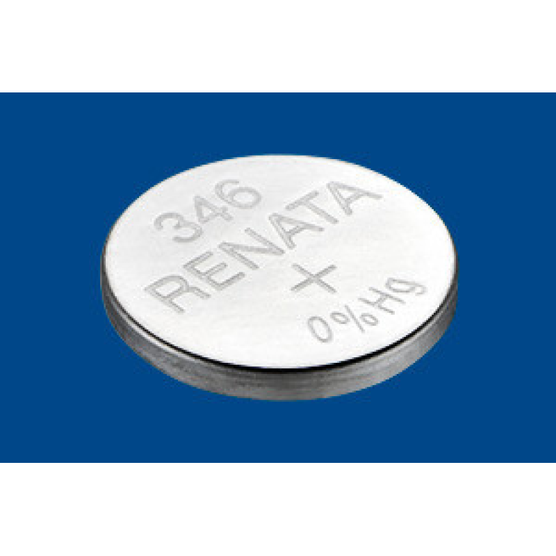 Батарейка Renata 346 Silver Oxide (SR712SW), 1.55V, 1шт
