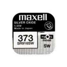 Батарейка Maxell SR916SW Silver Oxide (373), 1.55V, 1 шт.