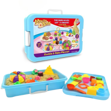 Набір кінетичний пісок маса для ліплення для дітей “Торт і печиво” для творчості з формами для ліплення