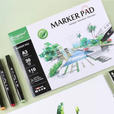 Скетчбук для ескізів і замальовок A3, 30 аркушів, 110 г/м², блокнот для творчості, живопису, ілюстрацій