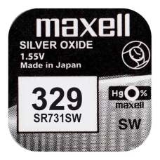Батарейка Maxell SR731SW Silver Oxide (379), 1.55V, 1 шт.