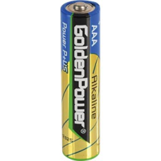 Батарейка Golden Power EcoTotal (GP) LR03 alkaline (AАА), лужна, 1 шт., ТІЛЬКИ ОРІГИНАЛ