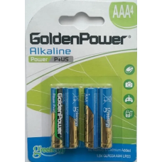 Батарейка Golden Power EcoTotal (GP) LR03 alkaline (AАА), лужна, 40 шт., ТІЛЬКИ ОРІГИНАЛ