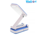 Акумуляторна настільна лампа Watton WT-006 світлодіодний світильник трансформер працює 10 годин Блакитний