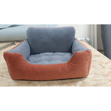 М“яке місце 40*30см лежанка ліжко для кішки кота собаки з якісної меблевої тканини