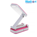 Акумуляторна настільна лампа Watton WT-006 світлодіодний світильник трансформер працює 10 годин Рожевий