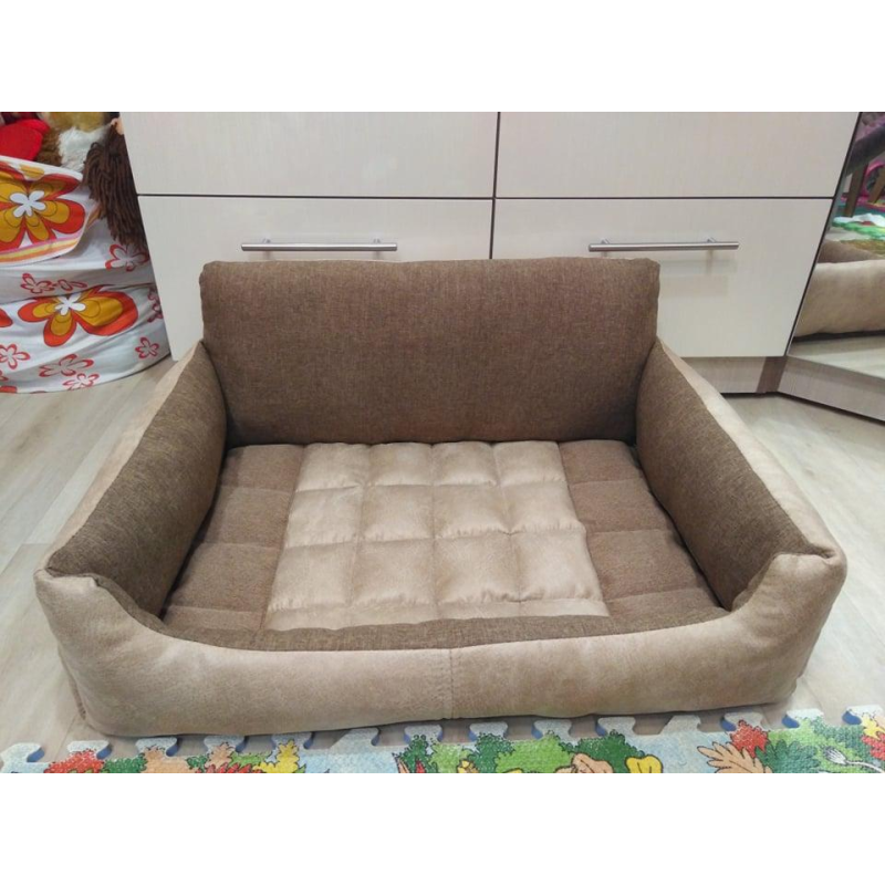 Мягкое место лежанка кровать (70*50см) для кошки кота собаки из качественной мебельной ткани