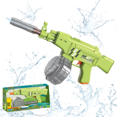 Водний пістолет для дітей, іграшковий водний автомат АК47 на акумуляторі, електричний бластер, зелений