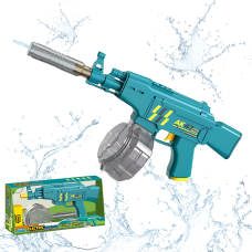 Водний пістолет для дітей, іграшковий водний автомат АК47 на акумуляторі, електричний бластер, синій