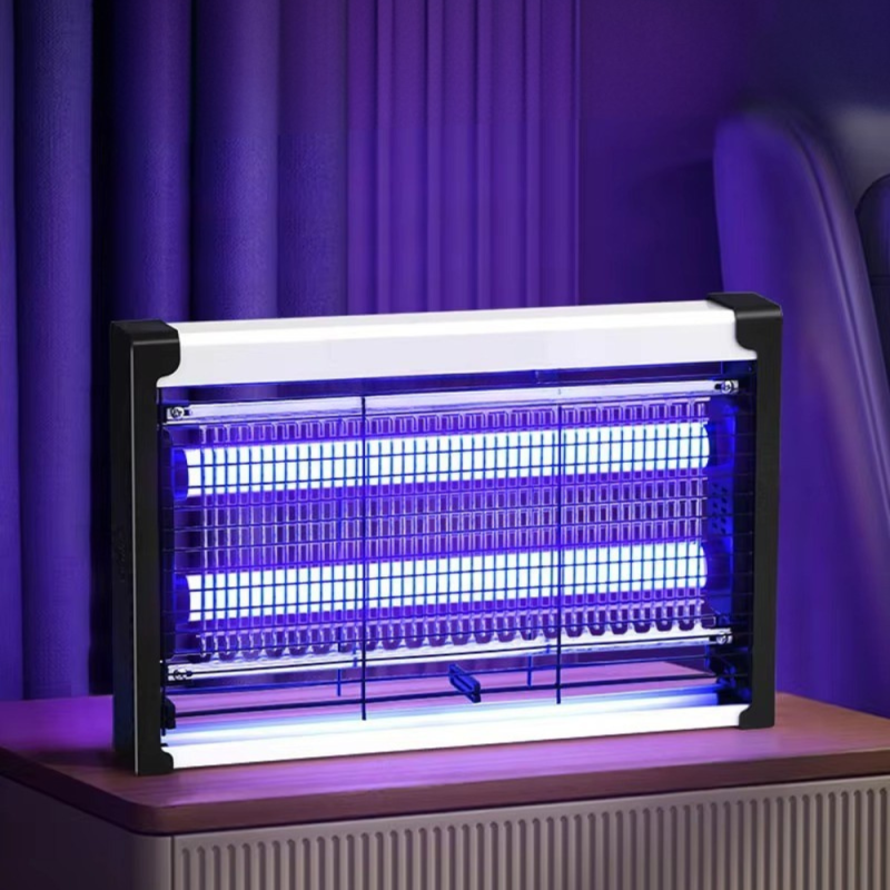 Антимоскітна лампа підвісна з пасткою від комах, світильник знищувач комарів і мух потужність 4Вт