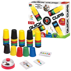 Настільна гра дитяча “Quck cups“ логічна, змагальна на швидкість для компанії дітей та дорослих