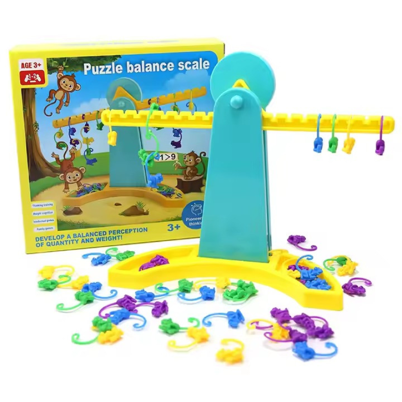 Гра настільна “Балансуючі мавпочки“ дитяча, на двох, гра балансир для дрібної моторики рук для дітей