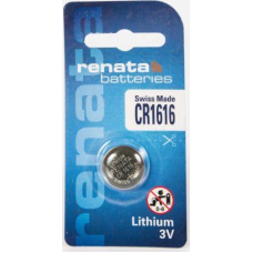 Батарейка Renata CR1616 Lithium, 3.0 V, 1 шт.