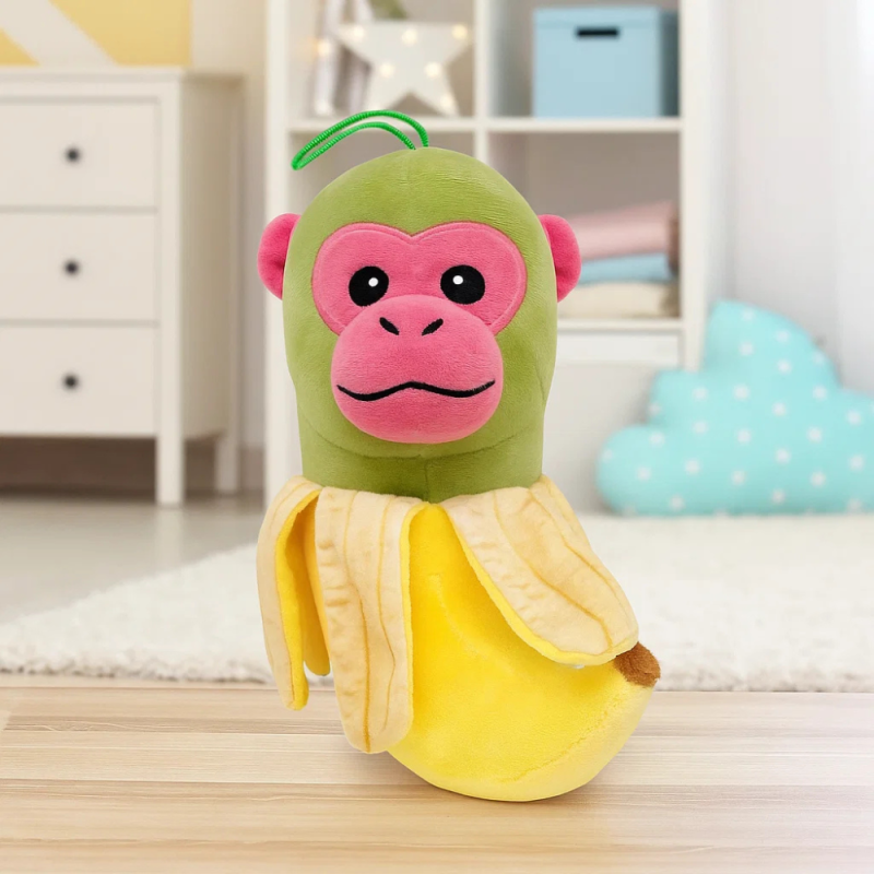 Шимпанзіні Бананіні Chimpanzini Bananini м“яка, плюшева іграшка з тік-ток, для дітей італійський тренд