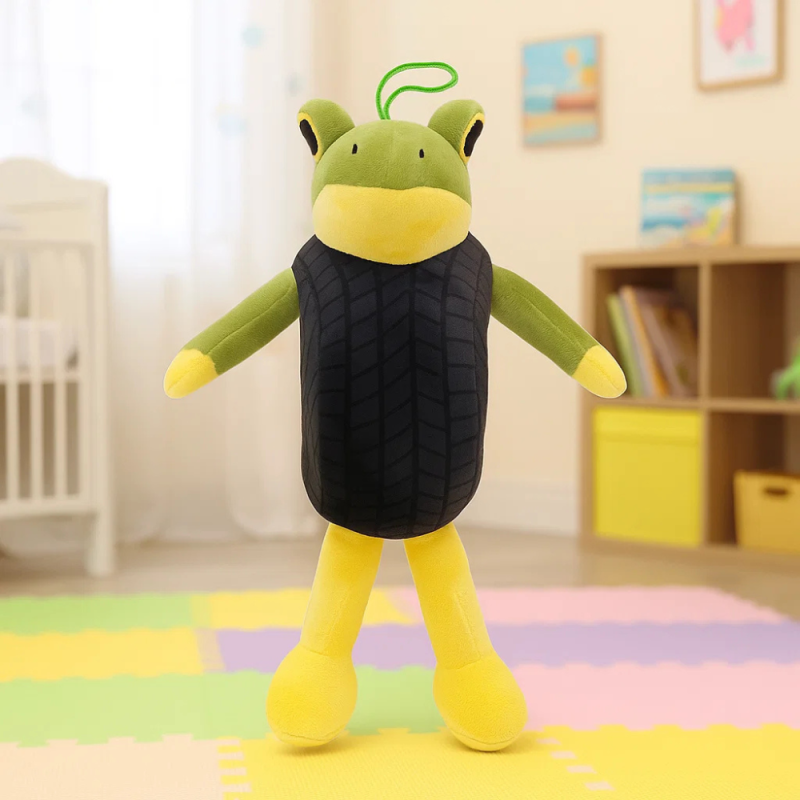Бонека амбалабу Boneca ambalabu м“яка, плюшева іграшка жаба лягушка з тік-ток, для дітей італійський тренд