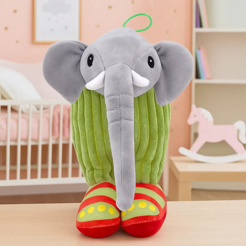 Лірілі Ларіла Lirili Larila м“яка, плюшева іграшка слон з тік-ток, для дітей італійський тренд