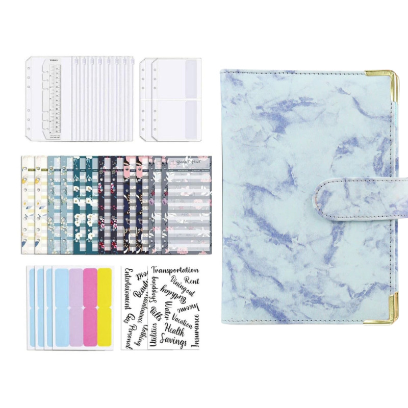 Блокнот-планер фінансовий формат А5, планер бюджету і зберігання грошей, органайзер для ведення обліку