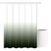 Шторка для ванни з поліестеру водонепроникна Bathlux 180x180 см з кільцями, фіранка для ванної кімнати