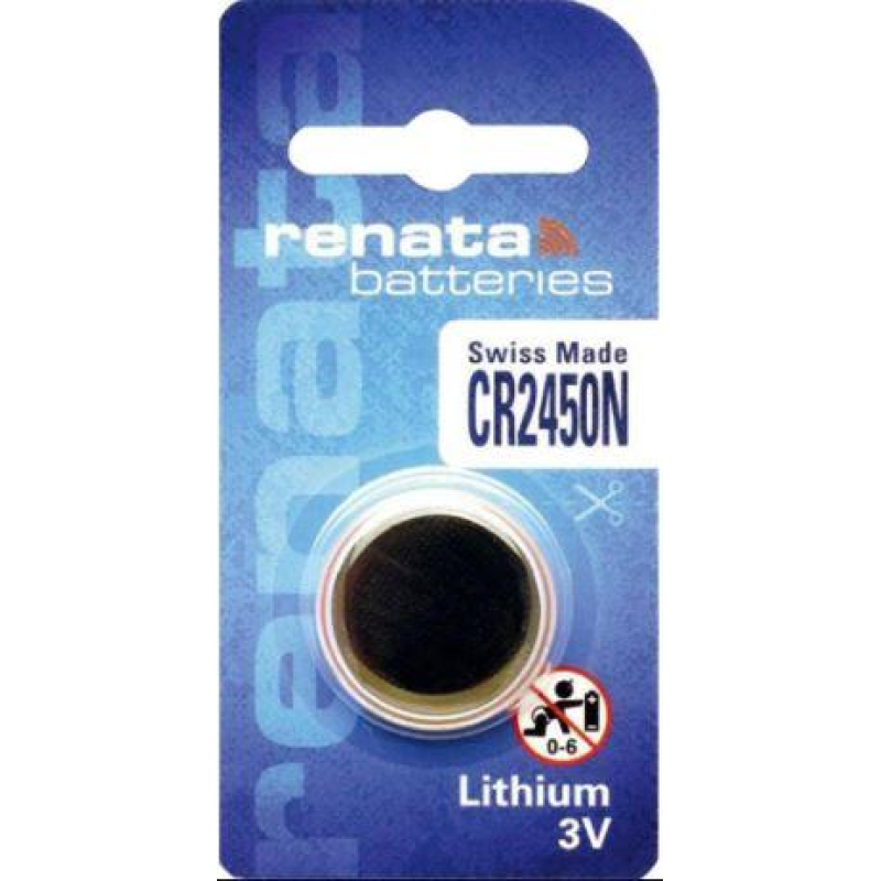 Батарейка Renata CR2450n Lithium, 3.0 V, 1 шт.