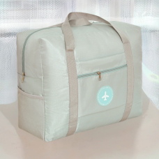 Сумка для подорожей, дорожня, портативна сумка для одягу, речей з відсіком для аксесуарів блакитна