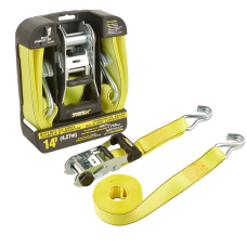 Стяжний ремінь з храповим механізмом для кріплення багажу, стропа, навантаження 756 кг, 1 шт. 38 мм х 4,27 м