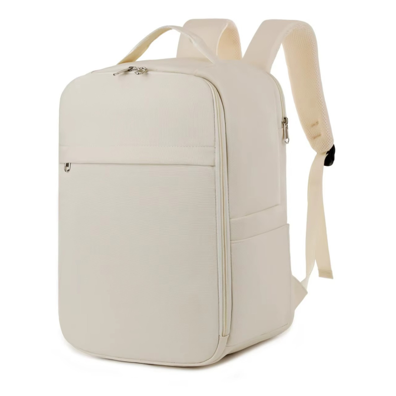 Рюкзак городской для путешествий дорожный влагоотталкивающий 40х20х25 см,материал Oxford,бежевый