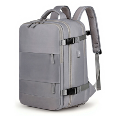 Рюкзак міський для подорожей дорожній з вологозахистом з портом для зарядки 40х20х25 см, сірий