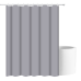 Шторка для ванної та душу з кільцями Bathlux 180x180 см водовідштовхувальна, світло-сіра