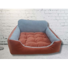 М“яке місце лежанка ліжко (45*45 см) для кішки кота собаки з якісної меблевої тканини