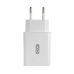 Мережевий зарядний пристрій для телефона XO L36 QC3.0 1USB/3A заряджання для портативних пристроїв Білий