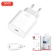 Мережевий зарядний пристрій XO L91 PD Білий з роз“ємом Type-C/25W, зарядка для телефону