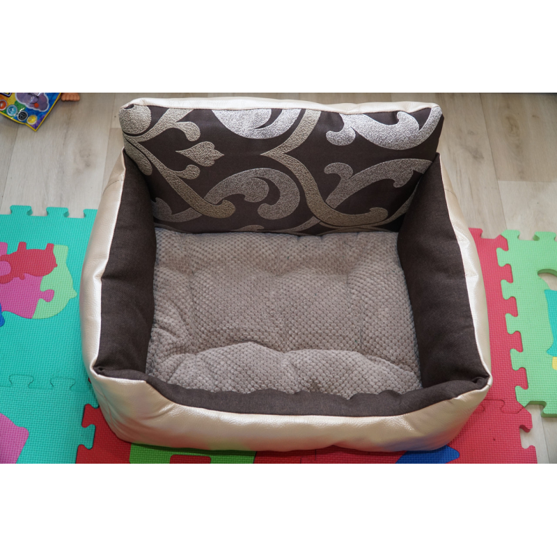 М“яке місце (40*30см) лежанка ліжко для кішки кота собаки з якісної меблевої тканини