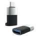 Перехідник OTG XO NB149F для синхронізації даних USB - Type-C Чорний