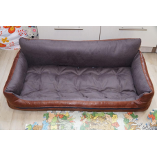 М“яке місце лежанка ліжко (90*40см) для собаки з якісної меблевої тканини