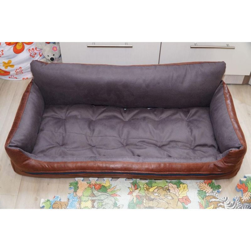 М“яке місце лежанка ліжко (90*40см) для собаки з якісної меблевої тканини