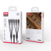 Кабель USB для зарядки універсальний XO NB196 6in1 USB - 2 x Lightning + MicroUSB + Type-C 1.2М Чорний