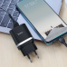 СЗУ зарядний пристрій HOCO C12Q Smart QC3.0 1USB/3A з кабелем для заряджання USB - Type-C Чорний