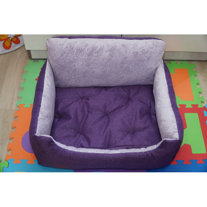 М“яке (50*40см) місце лежанка ліжко для кішки кота собаки з якісної меблевої тканини