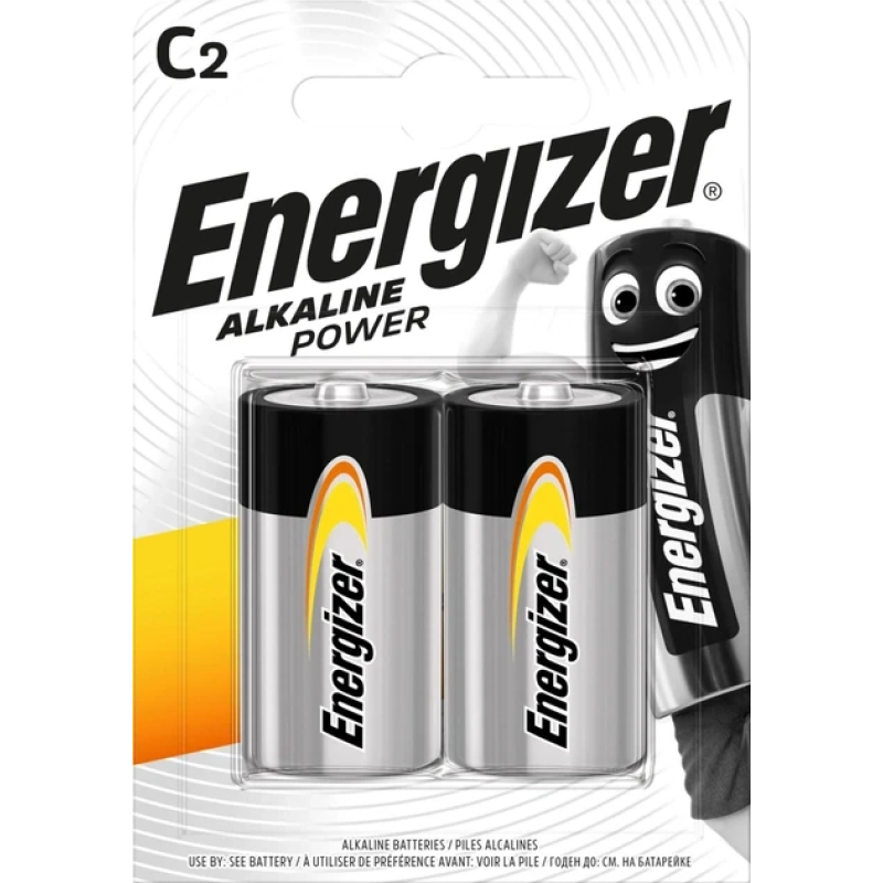Батарейка Energizer Alkaline LR14 (Type C), лужна, 1 шт.