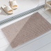 Килимок для ванної кімнати та душу з м“яким ворсом Bathlux 80*50 із спеціального нековзного матеріалу Бежевий
