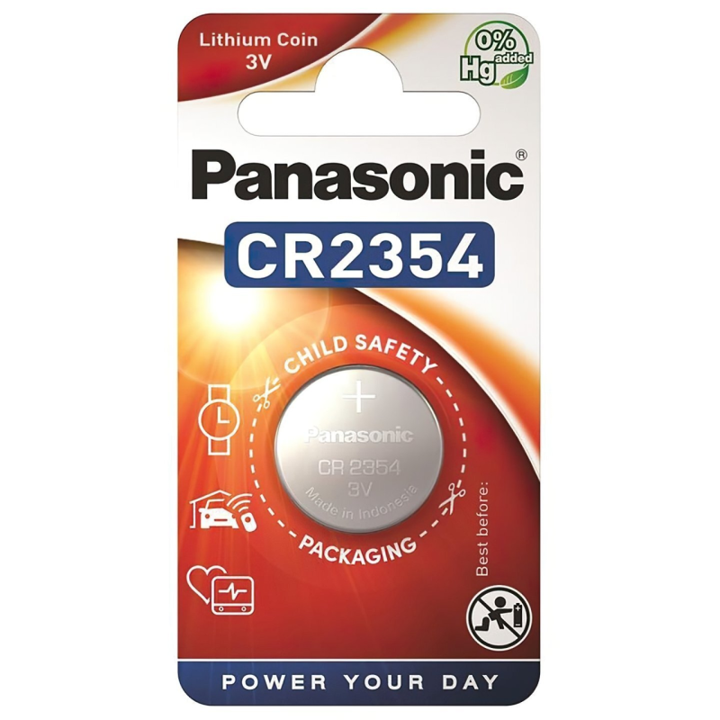 Батарейка Panasonic CR2354 Lithium, 3.0 V, 1шт