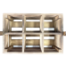 Коробка з секціями для алкоголю, ящик для пляшок із натурального дерева 42х23х42 см