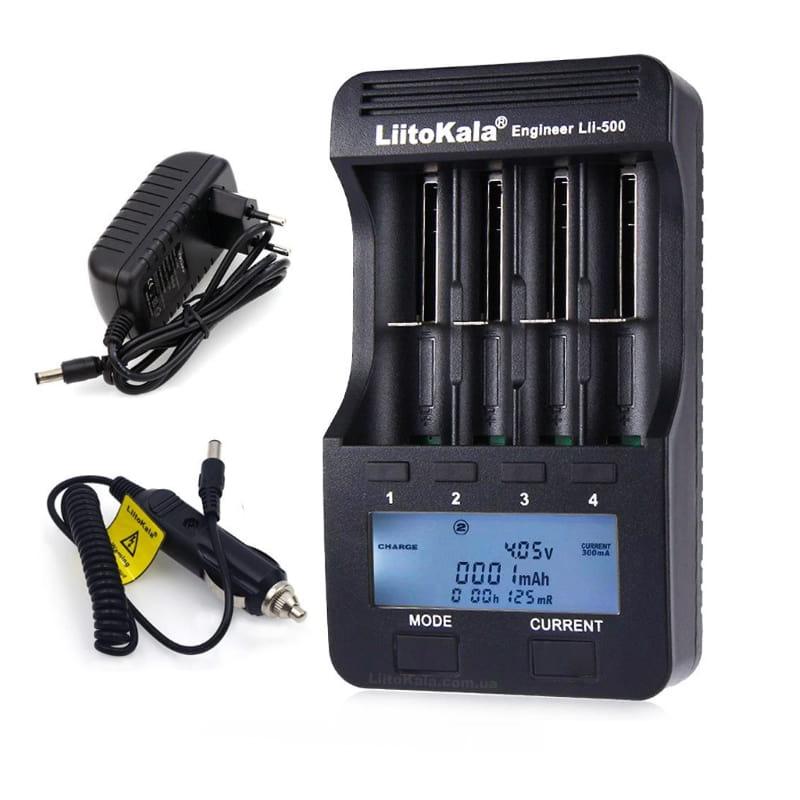 Зарядний пристрій LiitoKala Lii-500, ПОВНА КОМПЛЕКТАЦІЯ