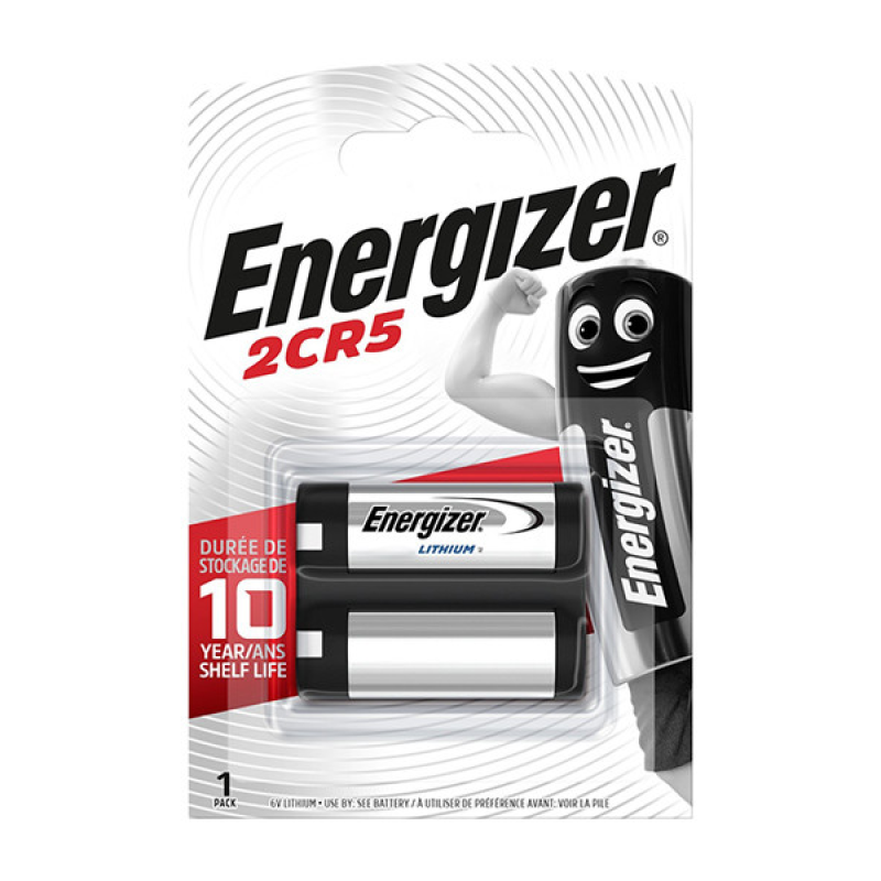 Батарейка Energizer 2CR5 Lithium, 6.0 V