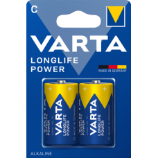Батарейка Varta Longlife Power Alkaline LR14 (C), лужна, 1 шт.