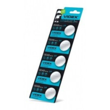 Батарейка Videx CR2430 Lithium, 3.0 V, 1 шт.