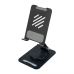 Підставка настільна для телефону, смартфона або планшета металева до 7 дюймів, складна, чорна
