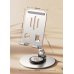 Підставка-тримач настільна під телефон JH008, складна, срібляста