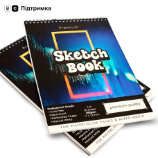 Відео огляд! Папір А3 250 гм2 для скетчингу та малювання, альбом для малювання на 30 аркушів